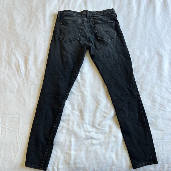 Hudson Jeans High Rise Bullocks Black Super Skinny Jeans Women's Size 27 - Picture 5 of 7